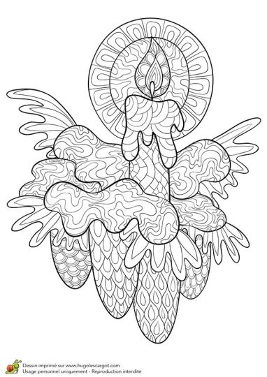 Christmas Doodle Coloring Pages - Part 2